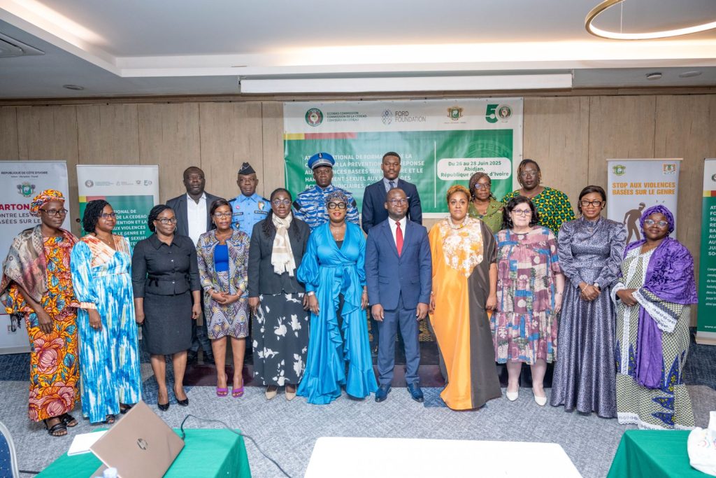 Combating Gender-Based Violence (GBV) and sexual harassment: ECOWAS strengthens the capacities of ivorian actors