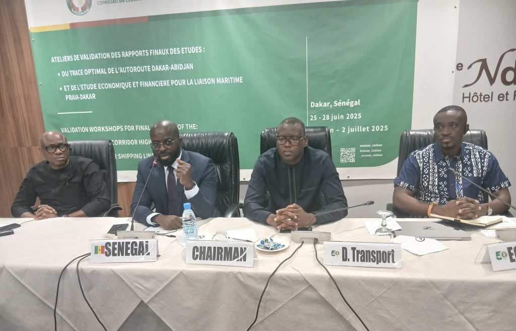 Relevant resolutions aimed at speeding up completion of the Praia-Dakar maritime link project