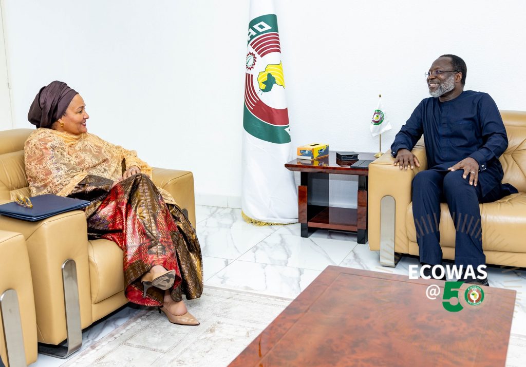 H.E. Dr. Omar Alieu Touray holds talks with United Nations Deputy Secretary-General Amina J. Mohammed