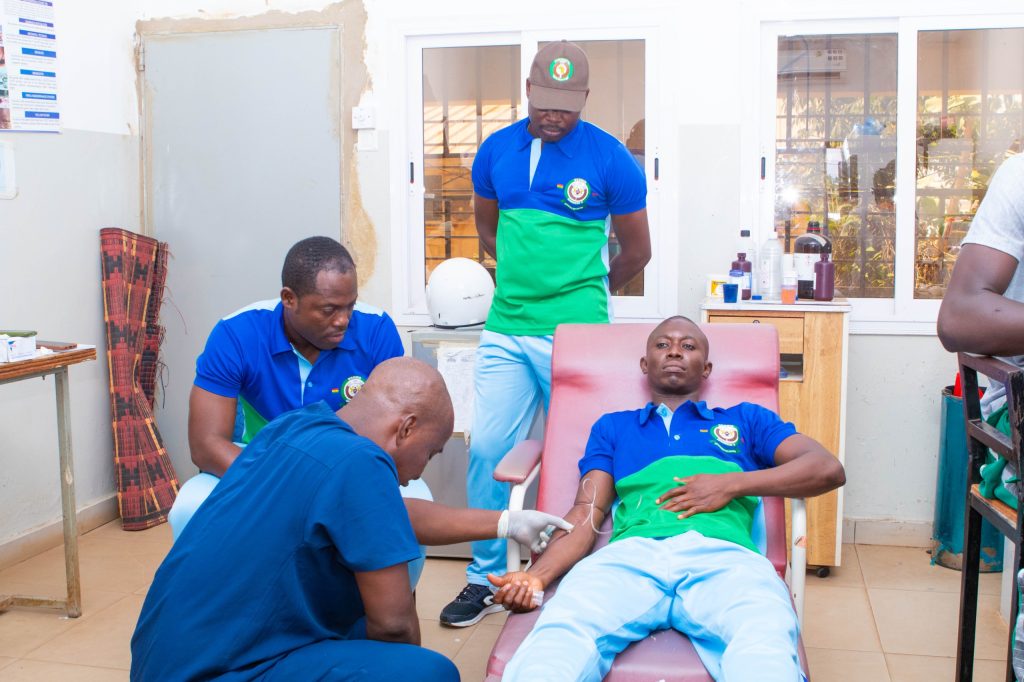 ECOMIG GHANCOY 9 organise une collecte de sang à l’hôpital gouvernemental d’Essau