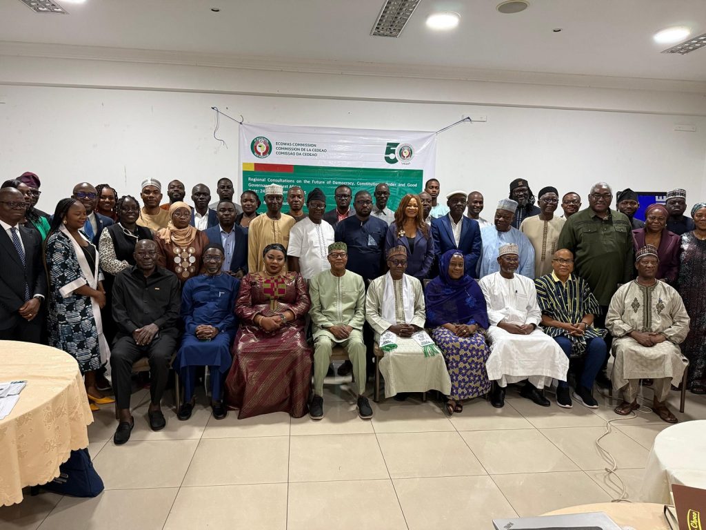 ECOWAS Dialogue on Democracy, Constitutional Order and Good Governance: Towards a Pact for the Future of Regional Integration in West Africa
