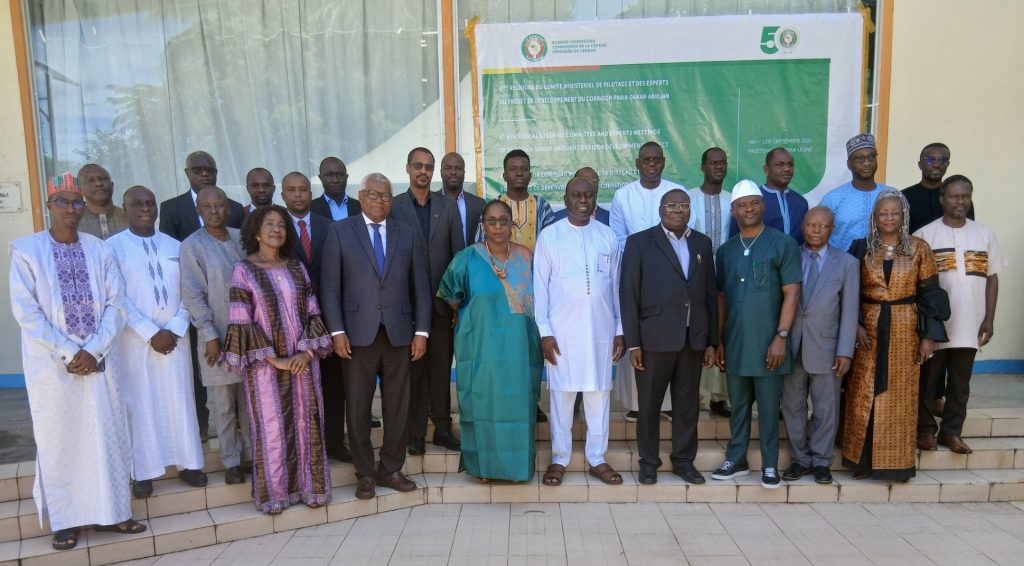 The 4th meeting of the AP ministerial steering committee approves the technical studies for the Praia-Dakar-Abidjan corridor project