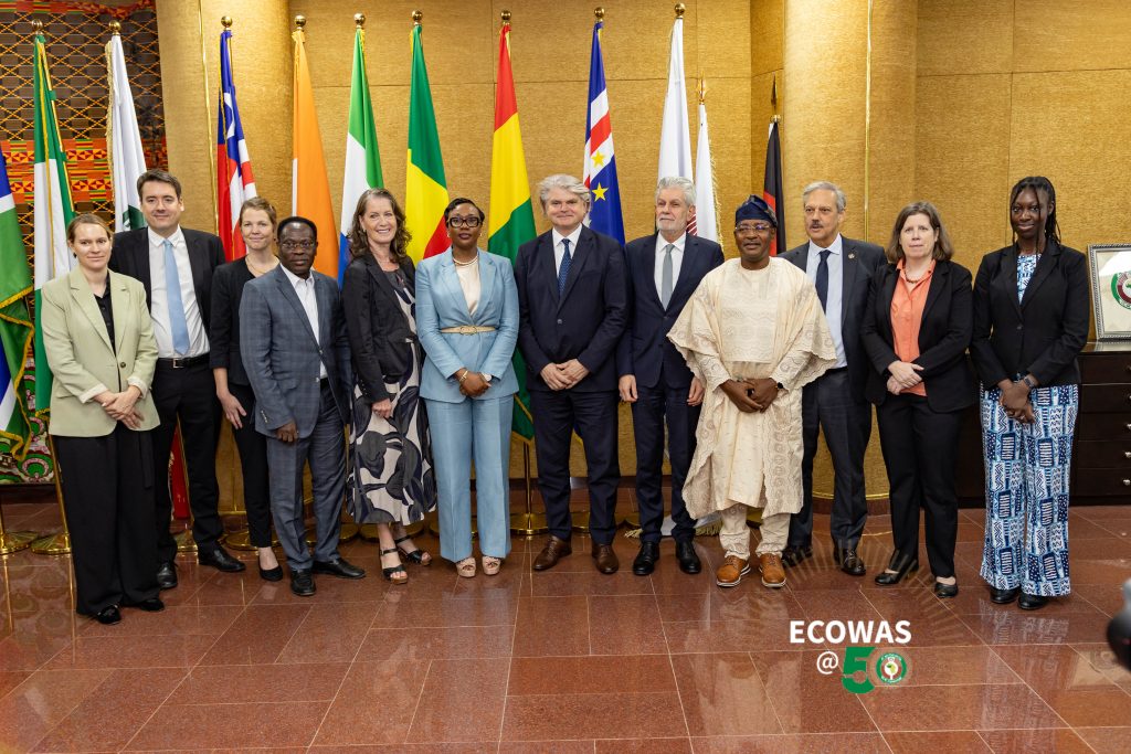 Germany commits 49 million euros (82 billion naira) to support ECOWAS in strengthening peace, economic development, health and security in west Africa