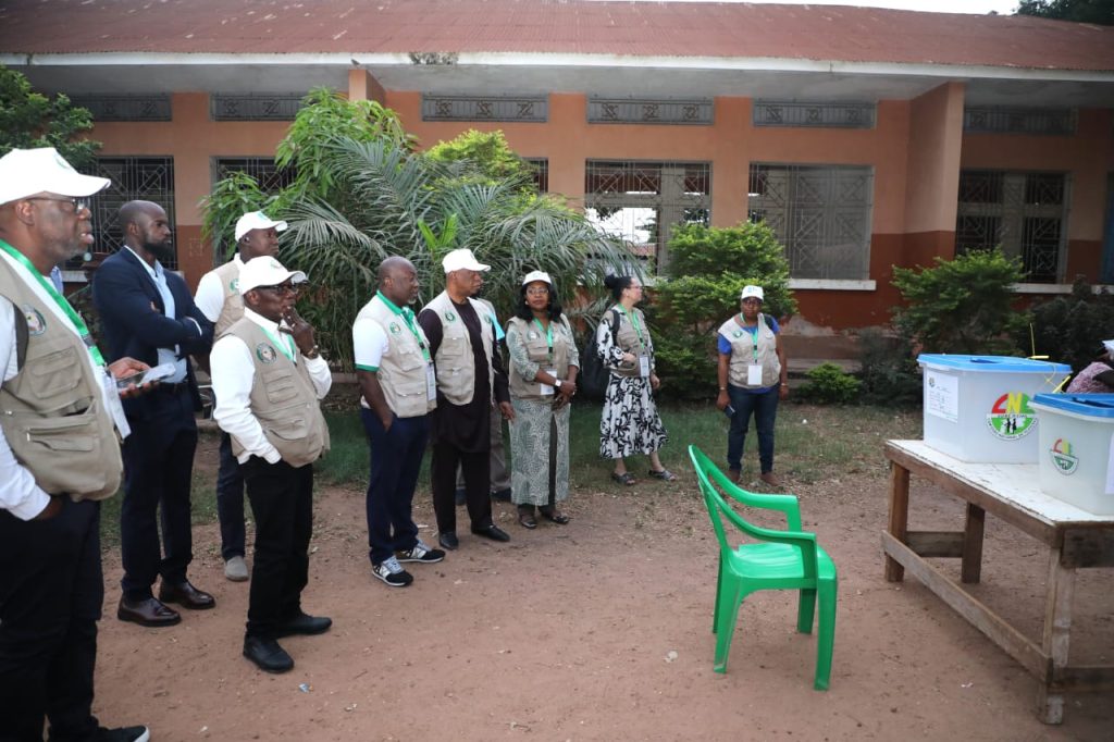 ECOWAS Election Observation Mission observes peaceful, orderly and transparent election day in Bissau