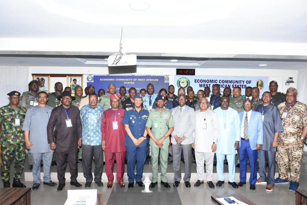 Training on operational-level logistics in ECOWAS peace support operations held in Lagos