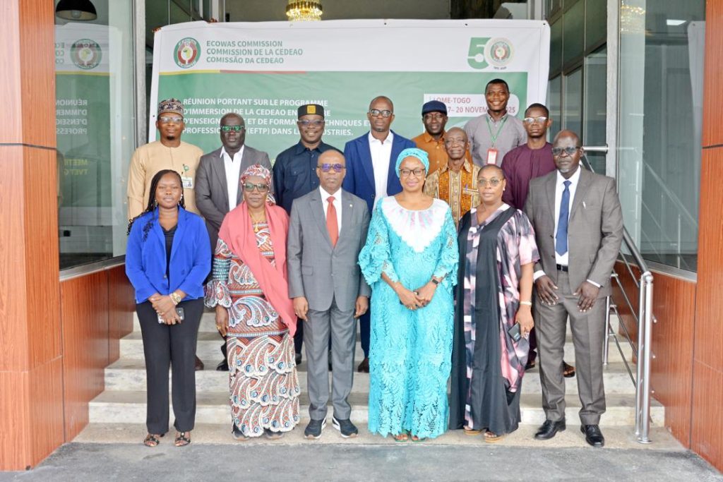 ECOWAS convenes Member State focal points in Lome to validate documents to enhance TVET immersion program implementation