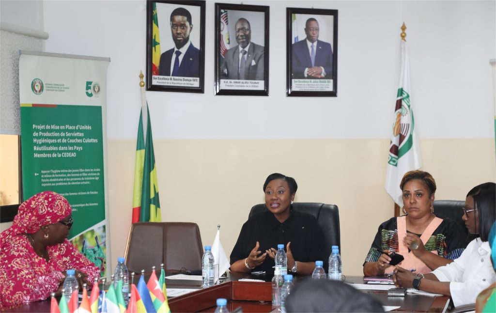 The vice-president Damtien L. Tchintchibidja, pays working visit to the ECOWAS Gender Development Centre (EGDC) in Dakar, Senegal