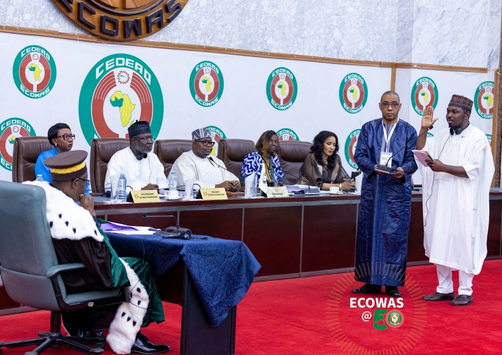 ECOWAS appoints Dr Habibu Yaya Bappah as new Commissioner for Internal Services