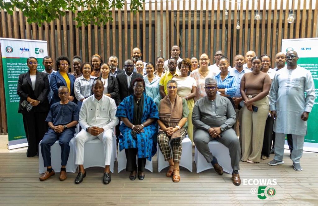 LA CEDEAO FORME DES JOURNALISTES AU CABO-VERT SUR L’INTÉGRITÉ DE L’INFORMATION ET LA LUTTE CONTRE LA DÉSINFORMATION EN AFRIQUE DE L’OUEST