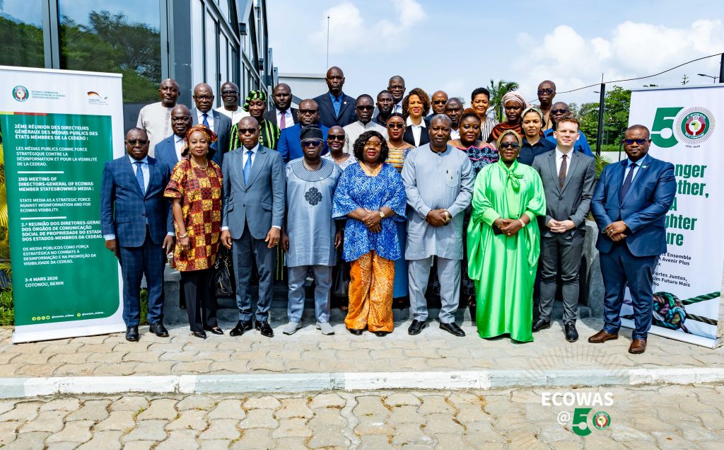 ECOWAS AND DIRECTORS-GENERAL OF NATIONAL TELEVISION STATIONS STRENGTHEN STRATEGIC PARTNERSHIP TO BOOST ECOWAS VISIBILITY AND COUNTER MISINFORMATION