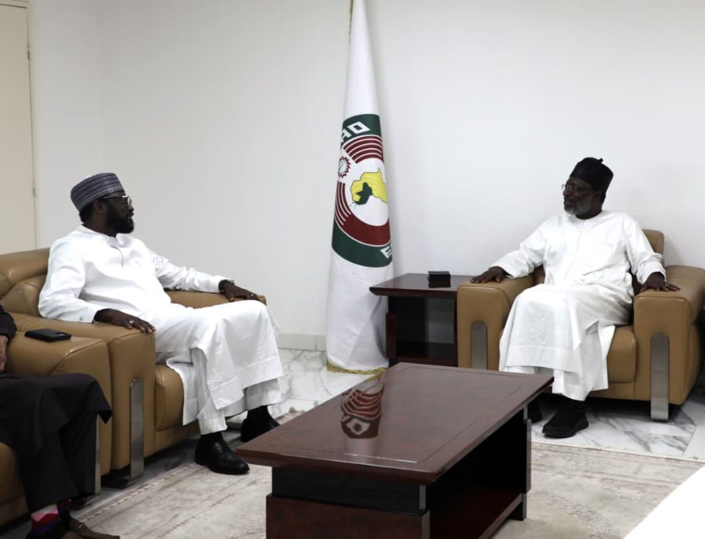 AU SPECIAL REPRESENTATIVE FOR MALI AND THE SAHEL VISITS ECOWAS COMMISSION