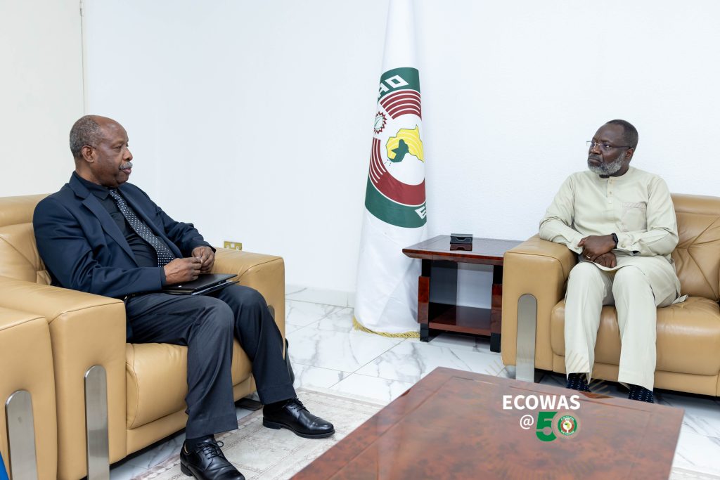 ECOWAS AND UNOWAS REINFORCE STRATEGIC COORDINATION ON REGIONAL PEACE, SECURITY AND POLITICAL STABILITY IN WEST AFRICA AND THE SAHEL