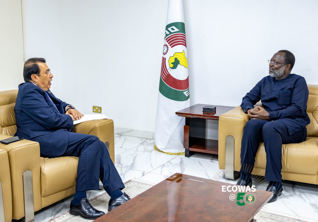 ECOWAS COMMISSION PRESIDENT HOLDS HIGH-LEVEL MEETINGS WITH MEXICAN AMBASSADOR AND IRISH MINISTER