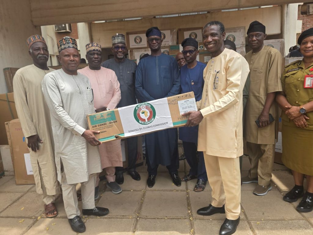 ECOWAS BOOSTS FIGHT AGAINST DRUG ABUSE WITH EQUIPMENT DONATION TO ADAMAWA STATE SPECIALIST HOSPITAL AND THE NDLEA