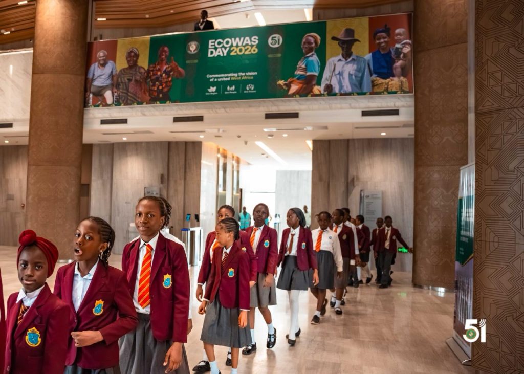 ECOWAS WELCOMES STUDENTS ON AN EDUCATIONAL VISIT TO ITS HEADQUARTERS