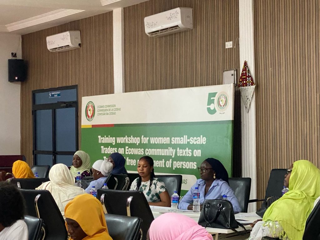 ECOWAS COMMISSION AND WOMEN IN LAW AND DEVELOPMENT (WILDAF) TRAIN WOMEN CROSS-BORDER TRADERS IN THE GAMBIA.
