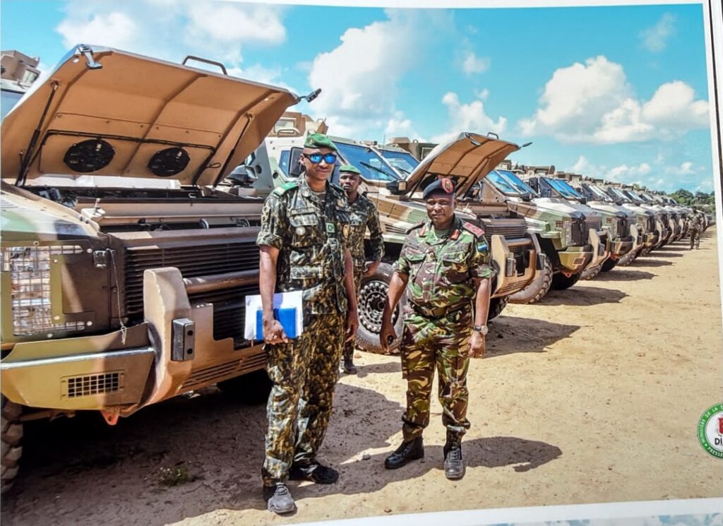 LA FORCE EN ATTENTE DE LA CEDEAO PROCÈDE À UNE INSPECTION DE L’ÉTAT DE PRÉPARATION OPÉRATIONNELLE DE LA COMPAGNIE MOTORISÉE MISE À DISPOSITION PAR LA GUINÉE