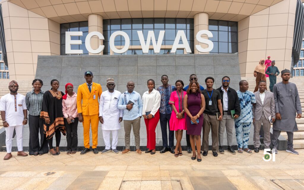 GOMBE STATE UNIVERSITY STUDENTS PAY A STUDY VISIT TO THE ECOWAS COMMISSION