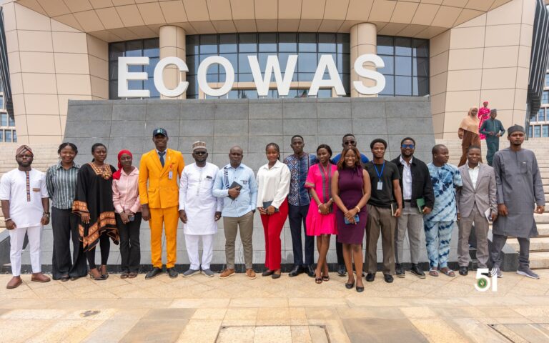 GOMBE STATE UNIVERSITY STUDENTS PAY A STUDY VISIT TO THE ECOWAS COMMISSION
