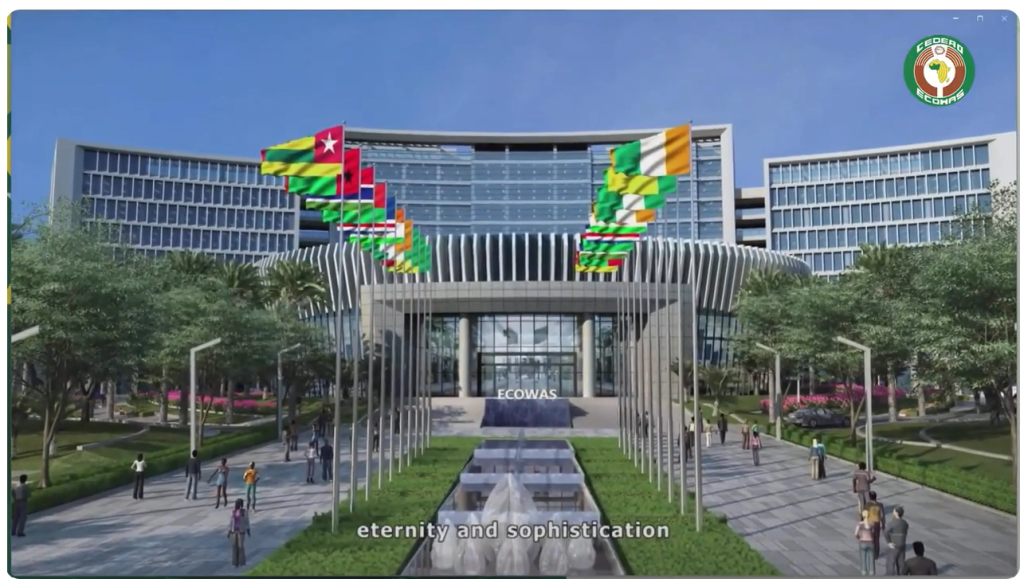 Official inauguration ceremony for the new ECOWAS headquarters in Abuja, Nigeria