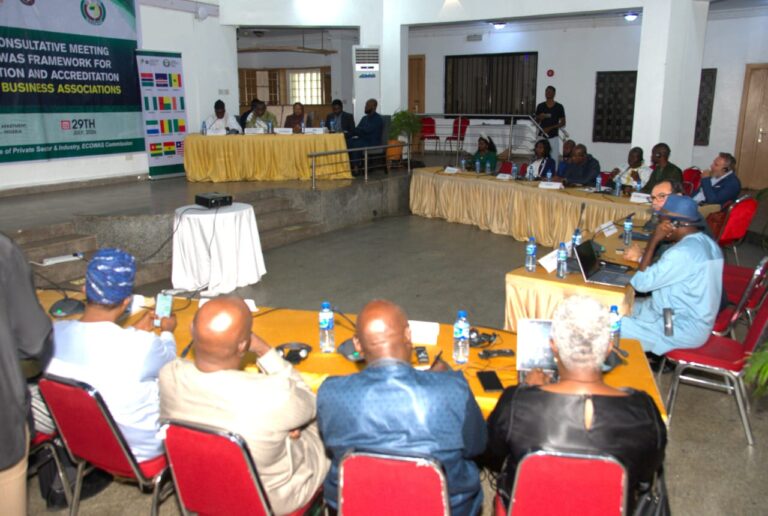 COPITOUR CONSULTATIVE MEETING ON THE ECOWAS FRAMEWORK FOR THE RECOGNITION AND ACCREDITATION OF REGIONAL BUSINESS ASSOCIATIONS