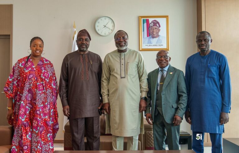 COURTESY MEETING BETWEEN H.E DR. OMAR ALIEU TOURAY,PRESIDENT OF THE ECOWAS COMMISSION AND DR. ADEDEJI EBO, DIRECTOR AND DEPUTY TO THE HIGH REPRESENTATIVE FOR UNODA