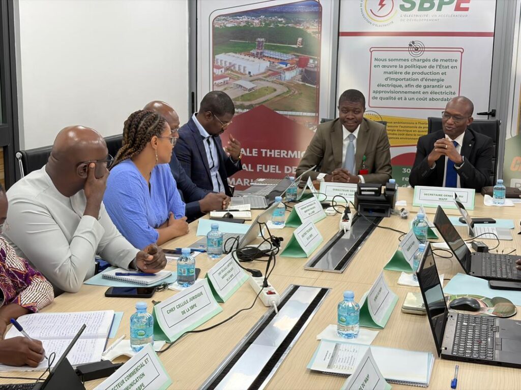 WAPP SECRETARY GENERAL PAYS A WORKING VISIT TO SBPE
