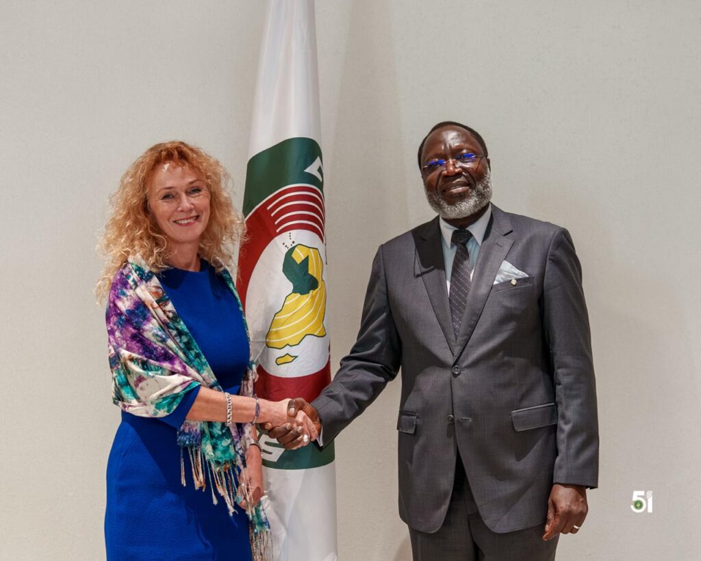 SIX DIPLOMATIC MISSIONS PRESENT LETTERS OF CREDENCE TO ECOWAS COMMISSION PRESIDENT FOR ACCREDITATION