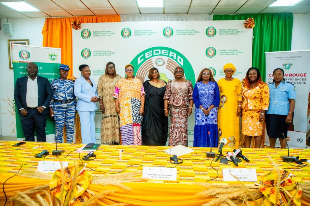 ECOWAS GENDER CENTER BUILDS THE CAPACITIES OF POLICE AND GENDARMERIE OFFICERS, GBV FOCAL POINTS IN CÔTE D’IVOIRE, FOR A MORE EFFECTIVE RESPONSE TO GENDER-BASED VIOLENCE