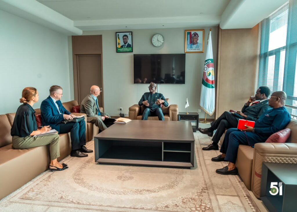 PRESIDENT DIOP RECEIVES RUSSIAN ENVOY, ADVANCES ECOWAS–RUSSIA PARTNERSHIP