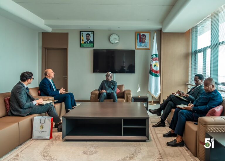 ECOWAS COMMISSION’S PRESIDENT RECEIVES AMBASSADOR OF TUNISIA, REAFFIRMS COMMITMENT TO STRENGTHENED COOPERATION