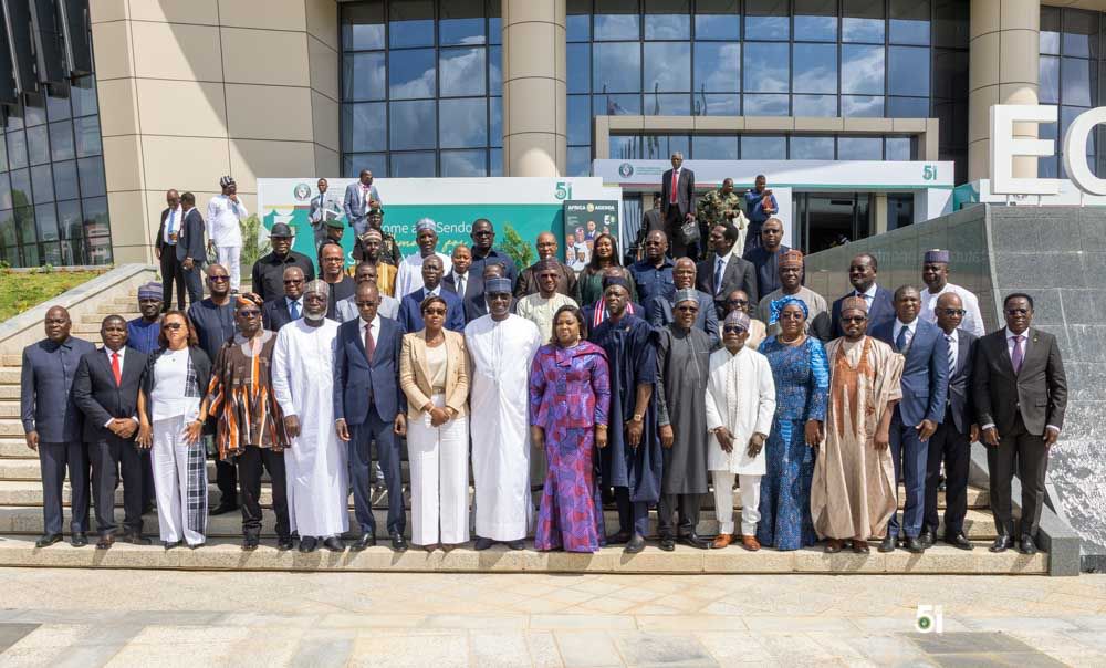 ECOWAS HOLDS WELCOME AND SEND-OFF CEREMONY FOR INCOMING AND OUTGONE STATUTORY APPOINTEES AS H.E. GENERAL BIRAME DIOP ASSUMES OFFICE AS NEW PRESIDENT OF THE ECOWAS COMMISSION