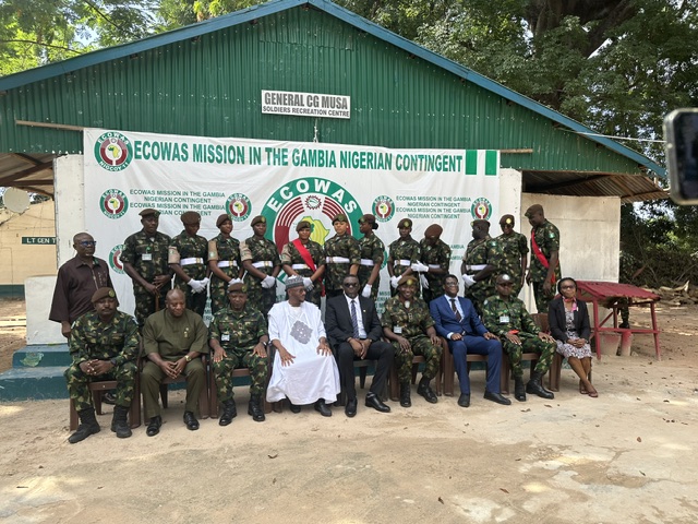 VISITA DE TRABALHO DE SUA EXCELÊNCIA OLUWATOSIN ANTHONY OGUNJIMIE, VICE-PRESIDENTE DA COMISSÃO DA CEDEAO NA GAMBIA
