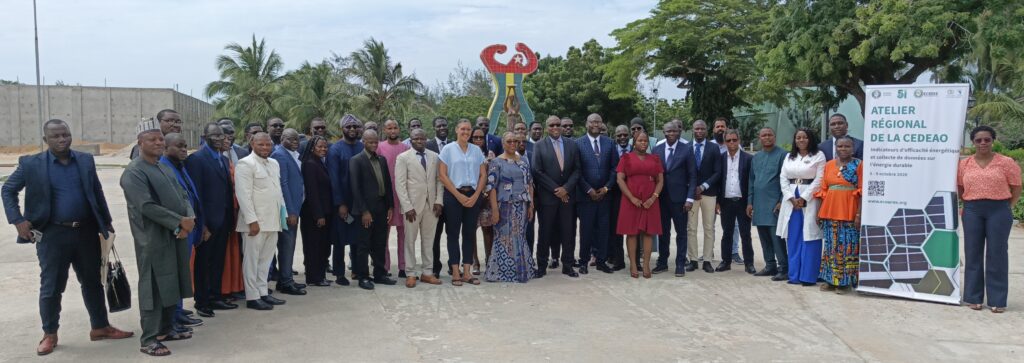 LA CEDEAO CLÔTURE UN ATELIER RÉGIONAL À LOMÉ SUR LES INDICATEURS D&rsquo;EFFICACITÉ ÉNERGÉTIQUE ET LA VALIDATION DES DONNÉES