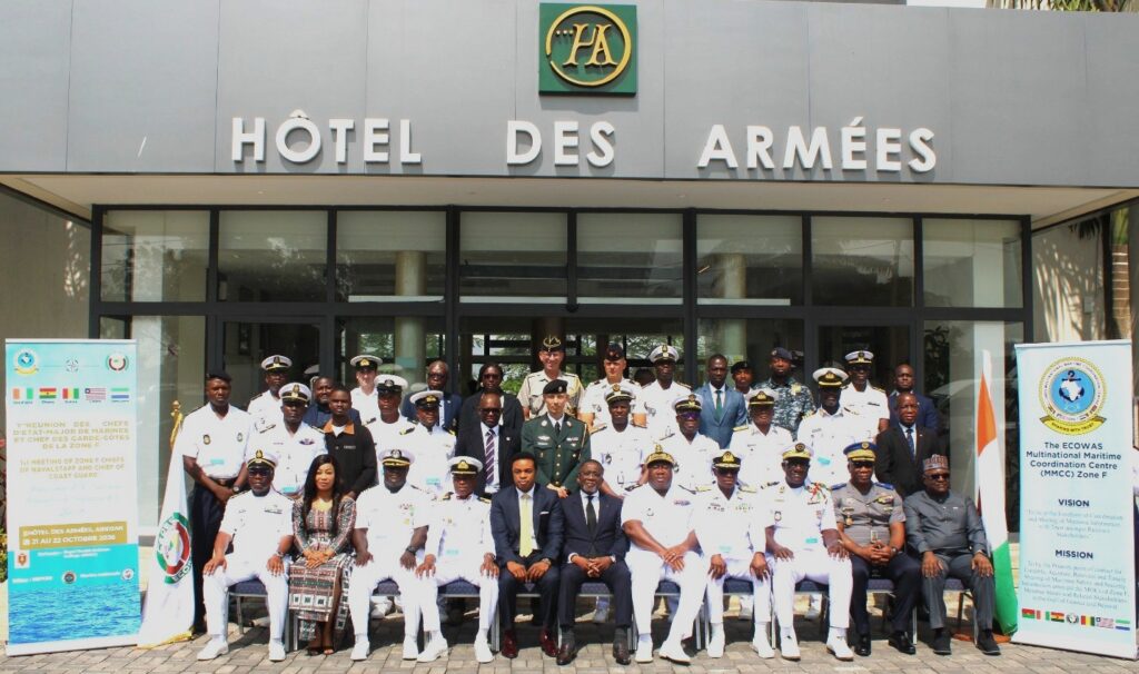 MARITIME ZONE F ORGANISES FIRST MEETING OF CHIEFS OF NAVAL STAFF AND CHIEF OF COAST GUARD